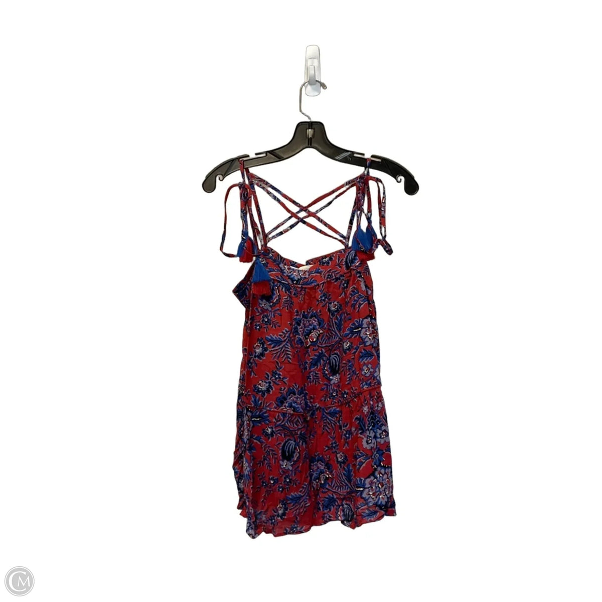 Top Sleeveless By Loft In Red, Size: S