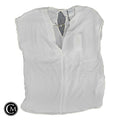 Blouse Sleeveless By Cma In Ivory, Size: M