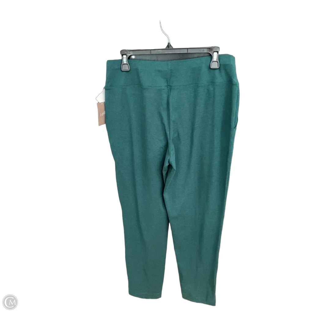 Athletic Leggings By J. Jill In Green, Size: S
