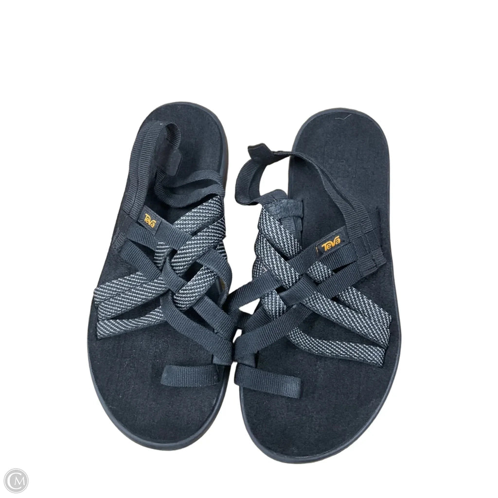 Sandals Sport By Teva In Black, Size: 8