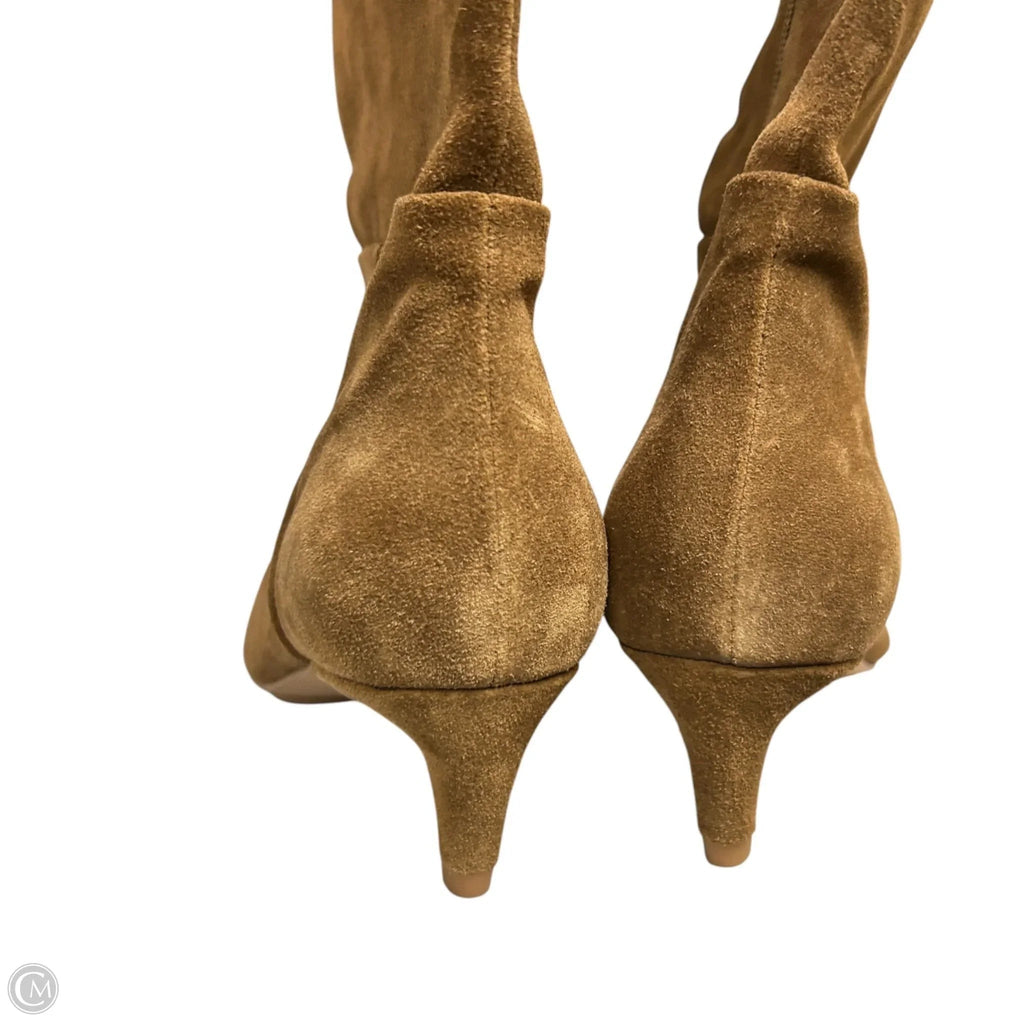 Boots Knee Heels By Vince Camuto In Tan, Size: 8.5