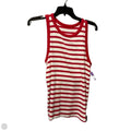 Top Sleeveless Basic By A New Day In Striped Pattern, Size: Xl