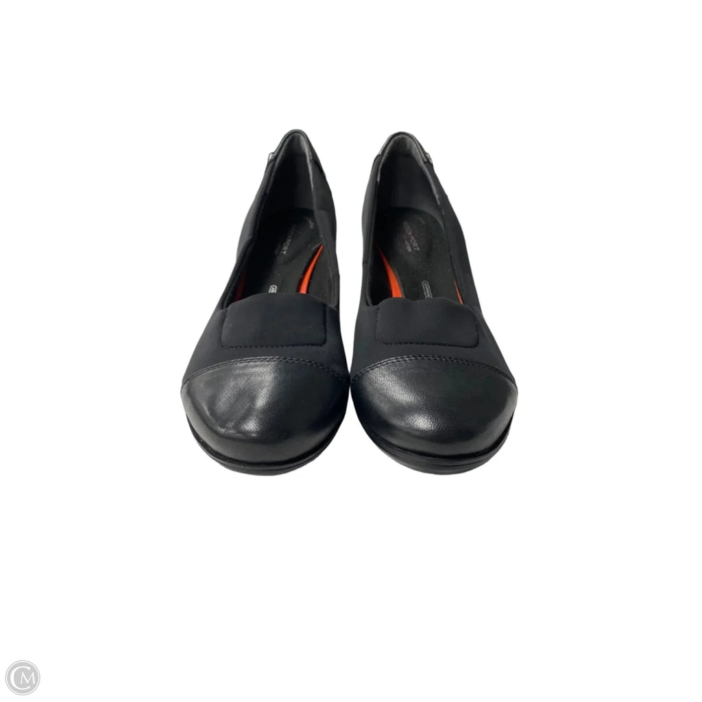 Shoes Heels Wedge By Rockport In Black, Size: 8