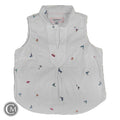 Top Sleeveless By Tommy Bahama In White, Size: L