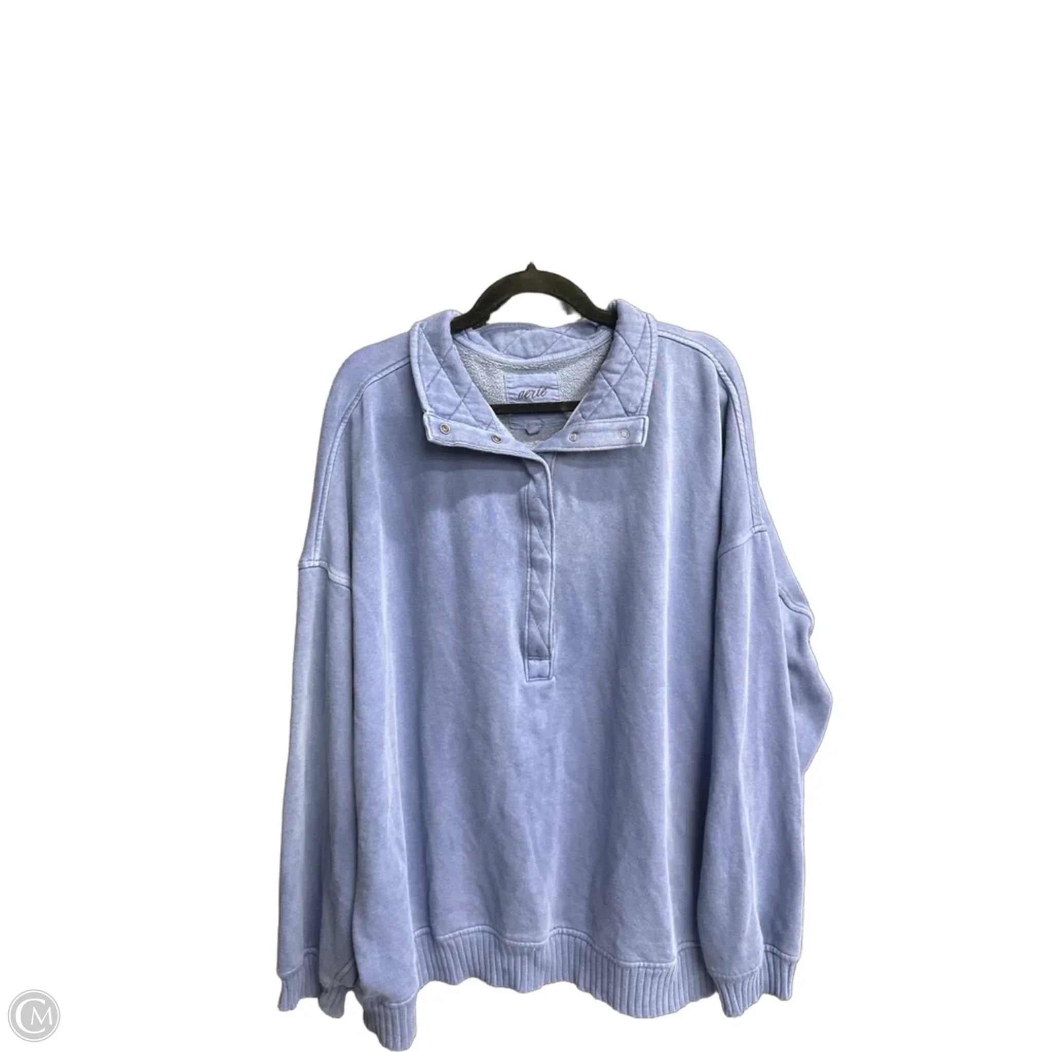 Sweatshirt Collar By Aerie In Blue, Size: Xl
