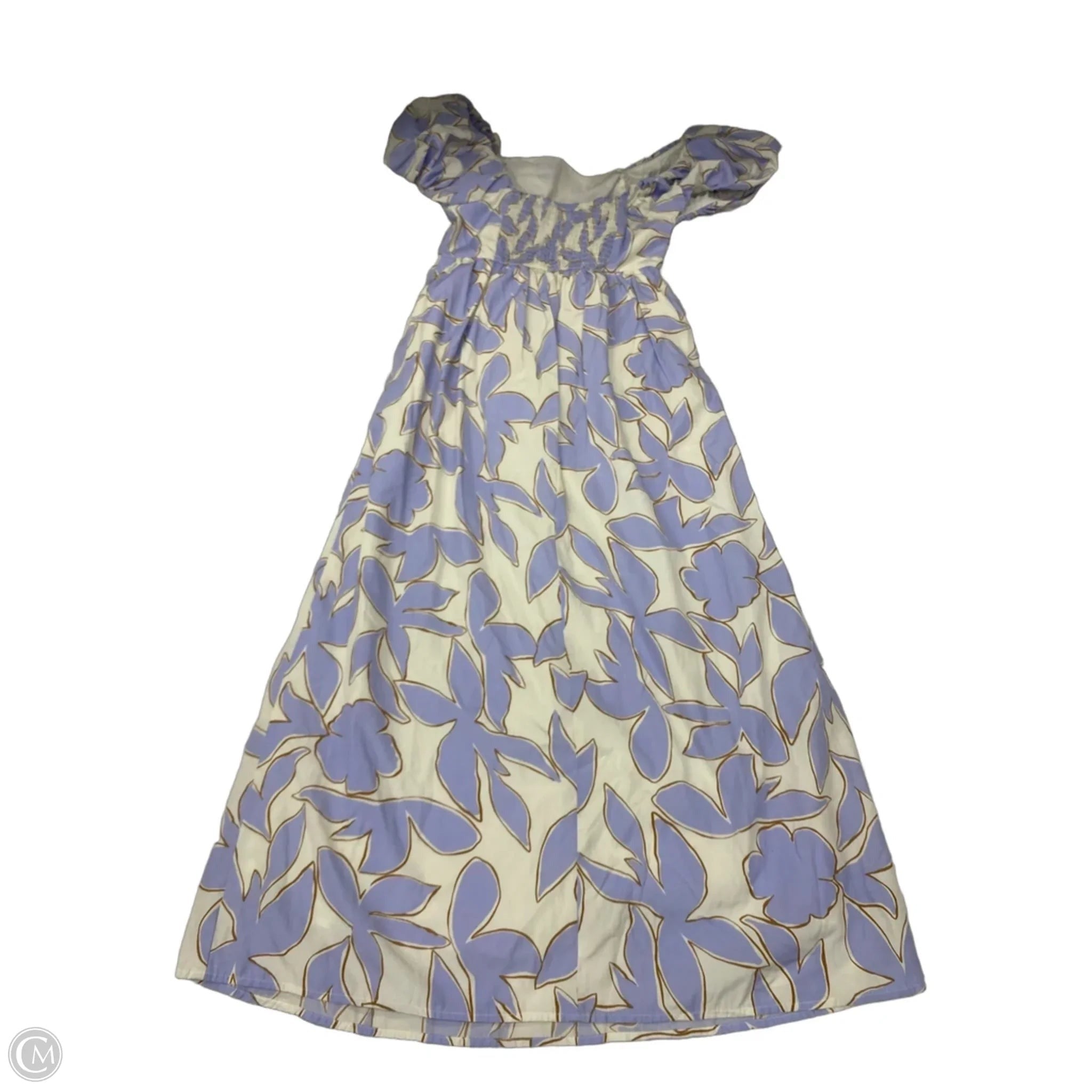 Dress Casual Maxi By A New Day In Blue & White, Size: Xs