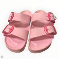 Sandals Flats By Birkenstock In Pink, Size: 10