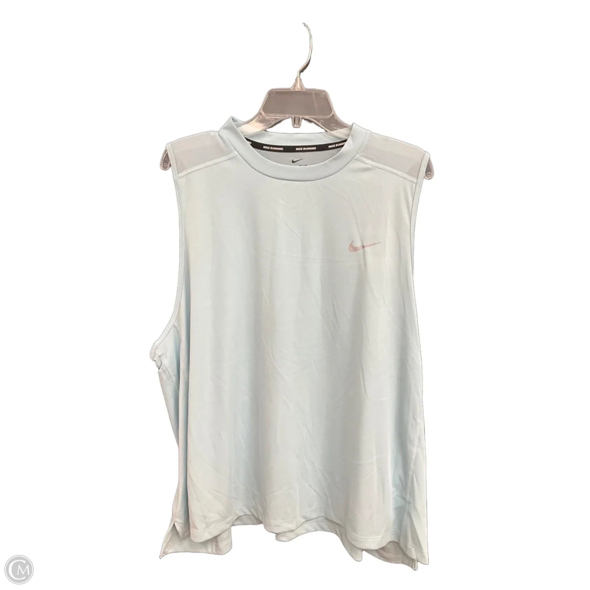 Athletic Tank Top By Nike Apparel In Blue, Size: 3x
