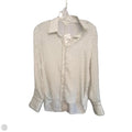 Top Long Sleeve By Max Studio In Black & Cream, Size: S