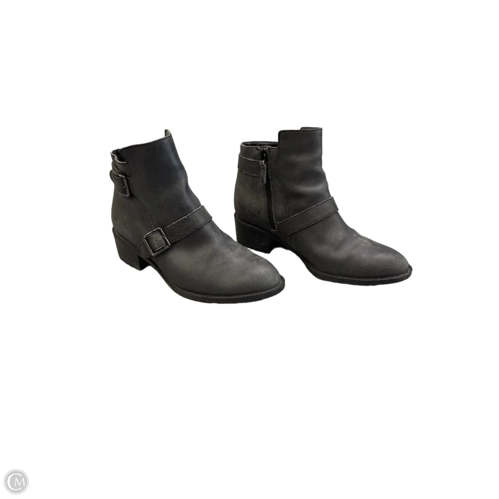 Boots Ankle Flats By Cole-haan In Grey, Size: 7
