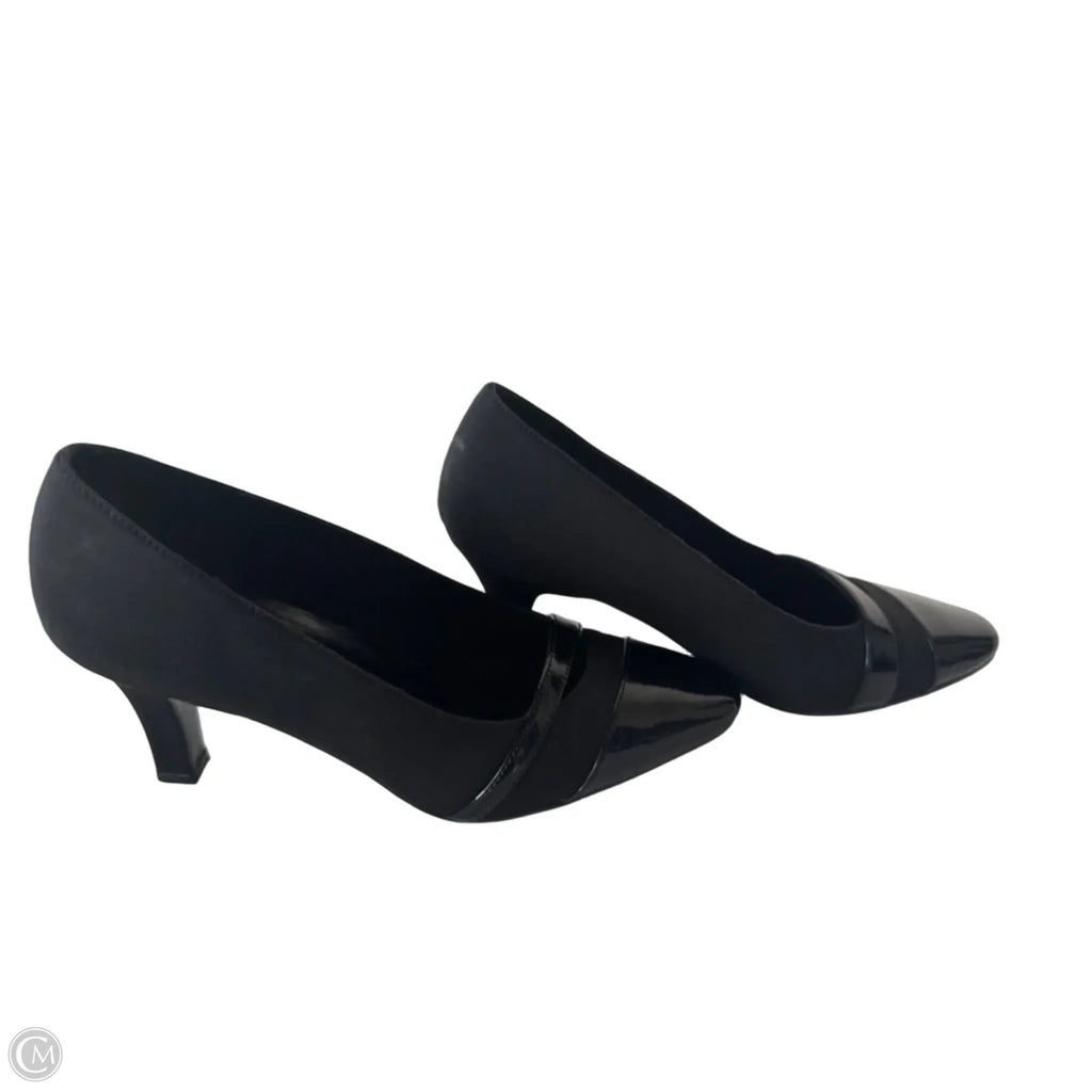 Shoes Heels Kitten By Life Stride In Black, Size: 7