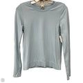 Athletic Top Long Sleeve Crewneck By Athleta In Blue, Size: Xs