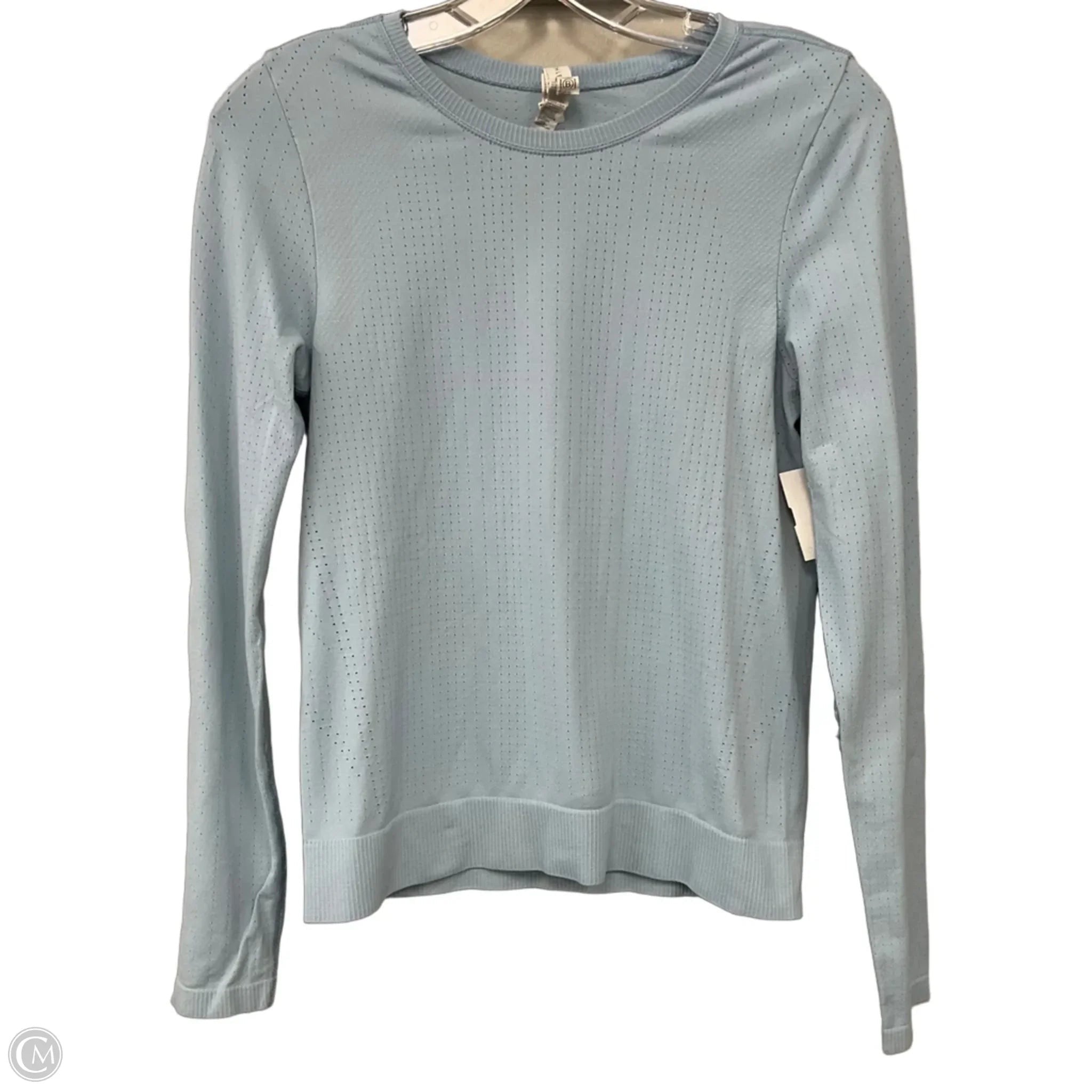 Athletic Top Long Sleeve Crewneck By Athleta In Blue, Size: Xs