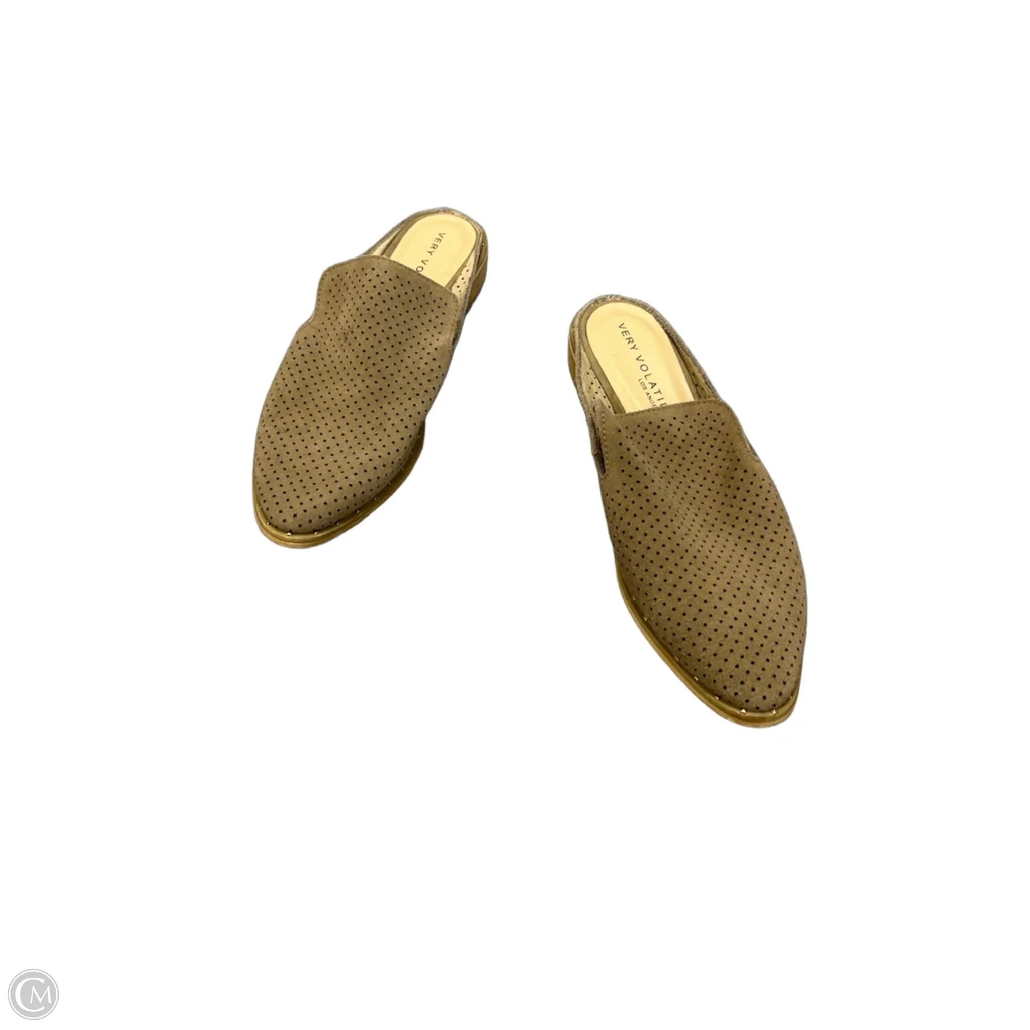 Shoes Flats By Very Volatile In Brown, Size: 9