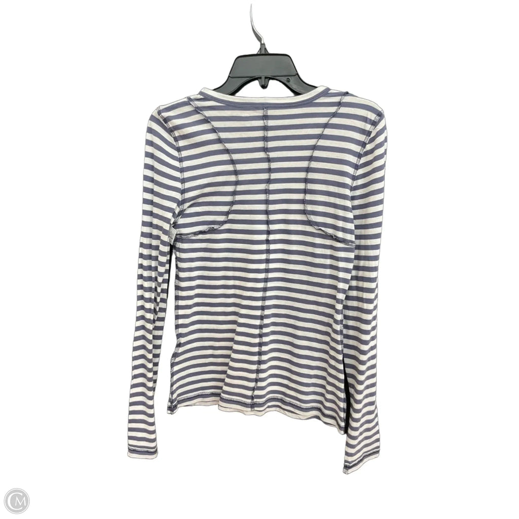 Top Long Sleeve By Pilcro In Striped Pattern, Size: S