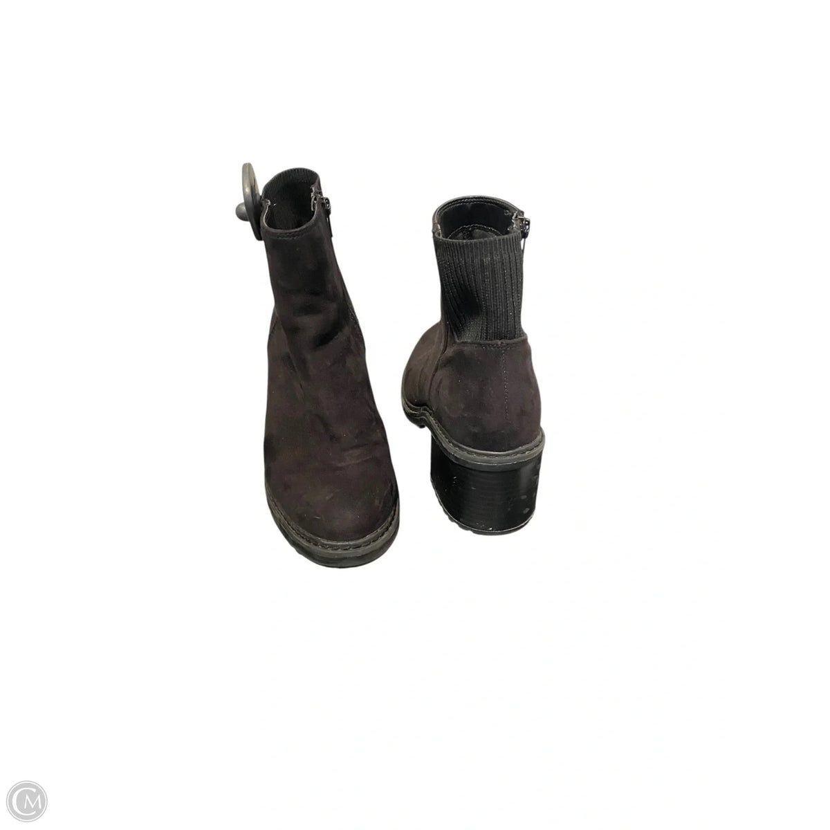 Boots Ankle Heels By A New Day In Black, Size: 8