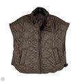 Vest Puffer & Quilted By Current Air In Brown, Size: L AS IS