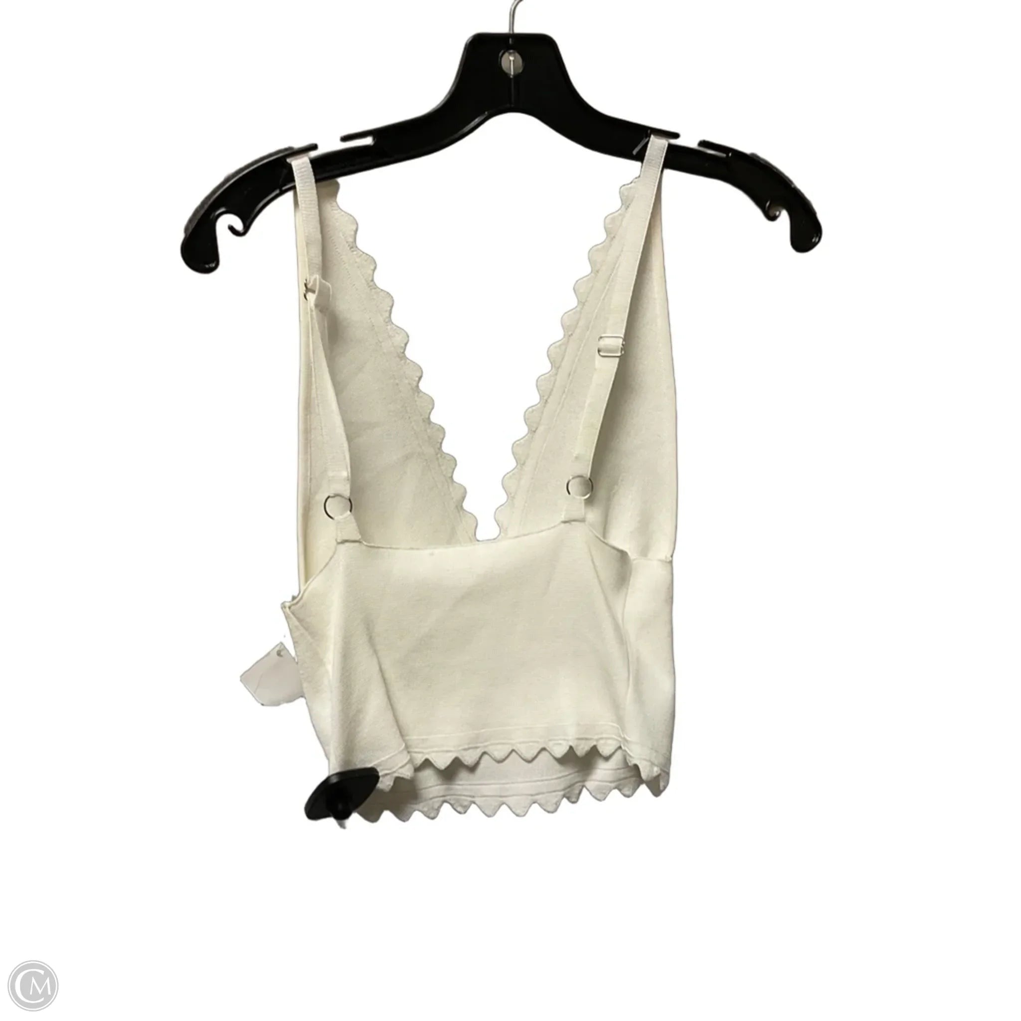 Top Sleeveless By Free People In Cream, Size: Xs