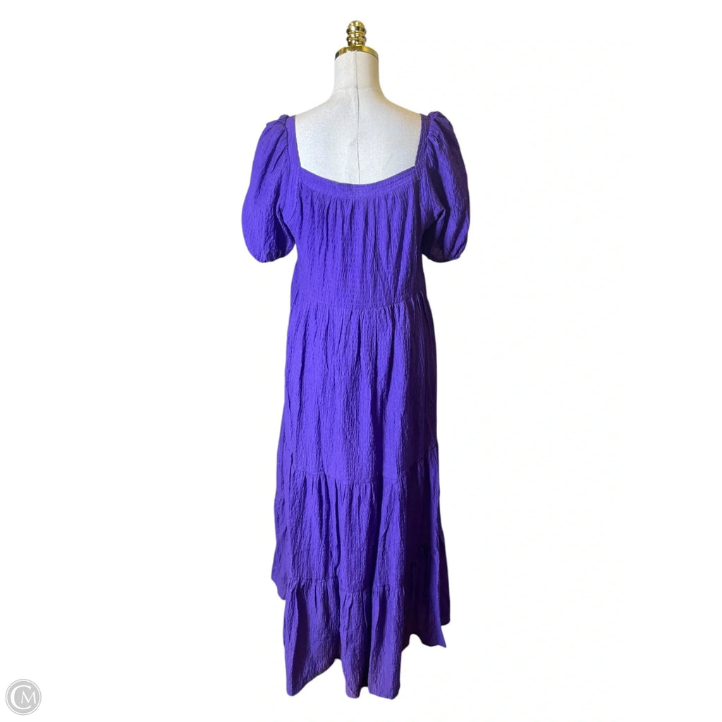 Dress Casual Maxi By Anthropologie In Purple, Size: S