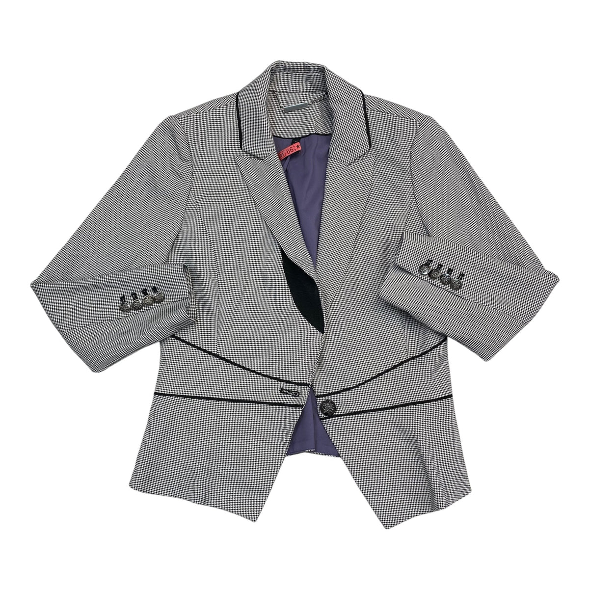 Blazer By White House Black Market In Black & White, Size:4