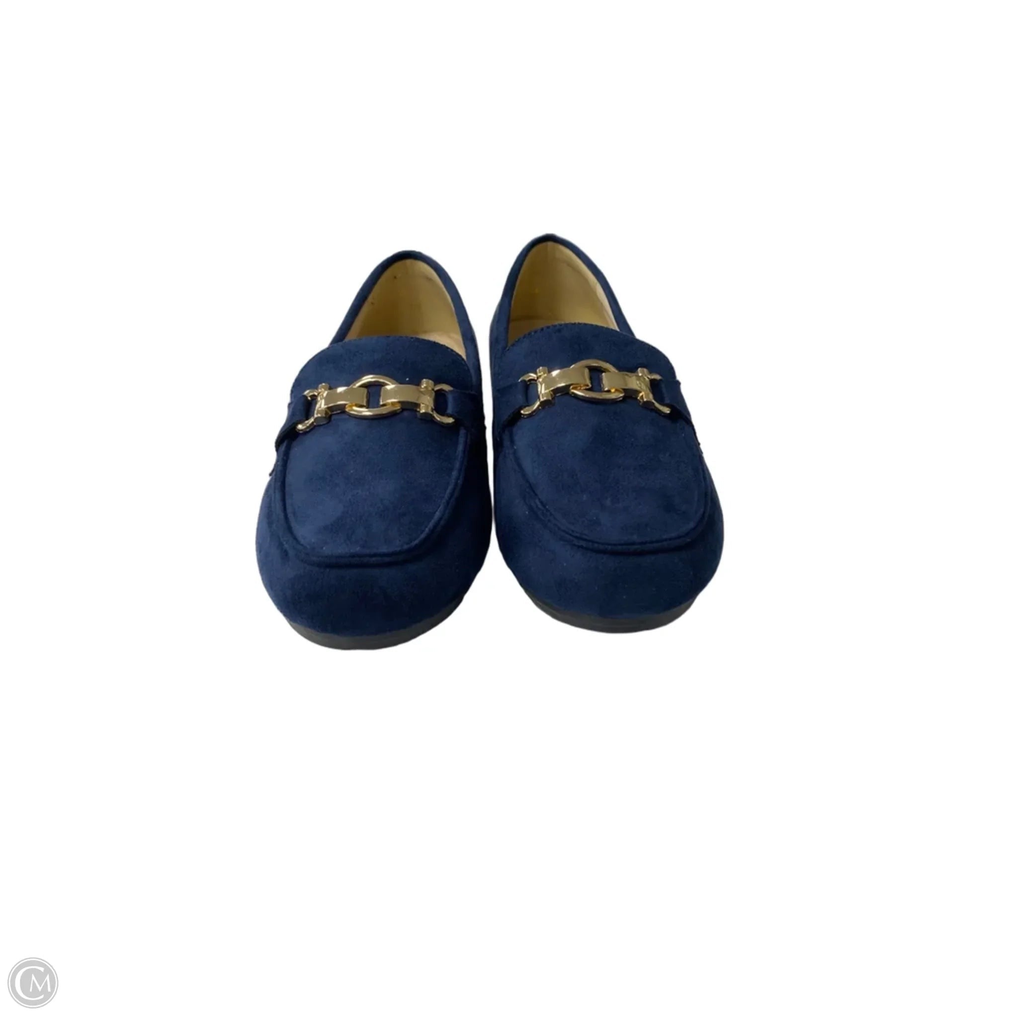 Shoes Flats By Cme In Blue, Size: 9