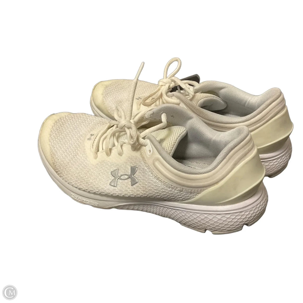 Shoes Athletic By Under Armour In White, Size: 11