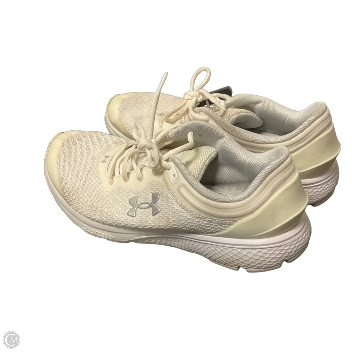 Shoes Athletic By Under Armour In White, Size: 11