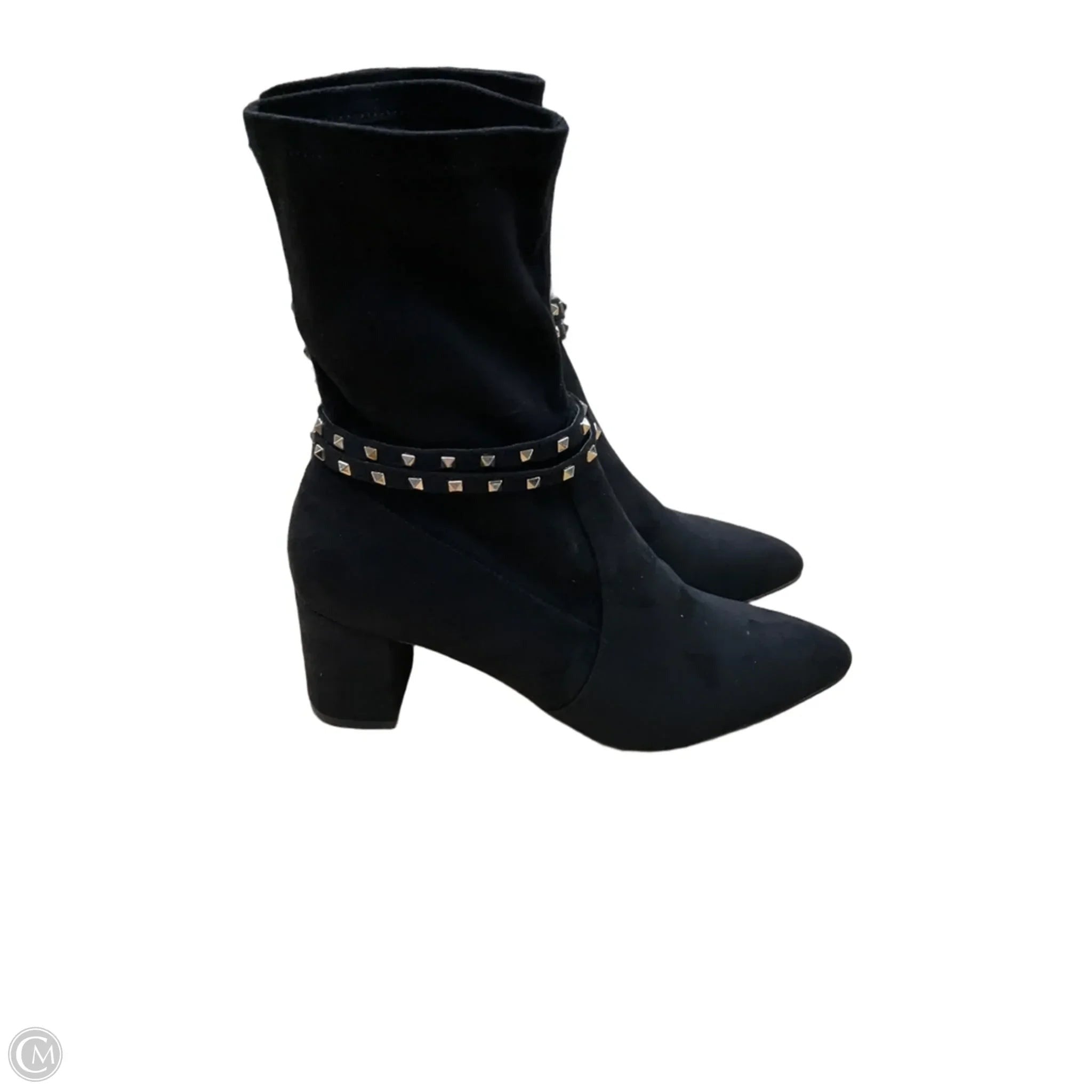 Boots Ankle Heels By White House Black Market In Black, Size: 7
