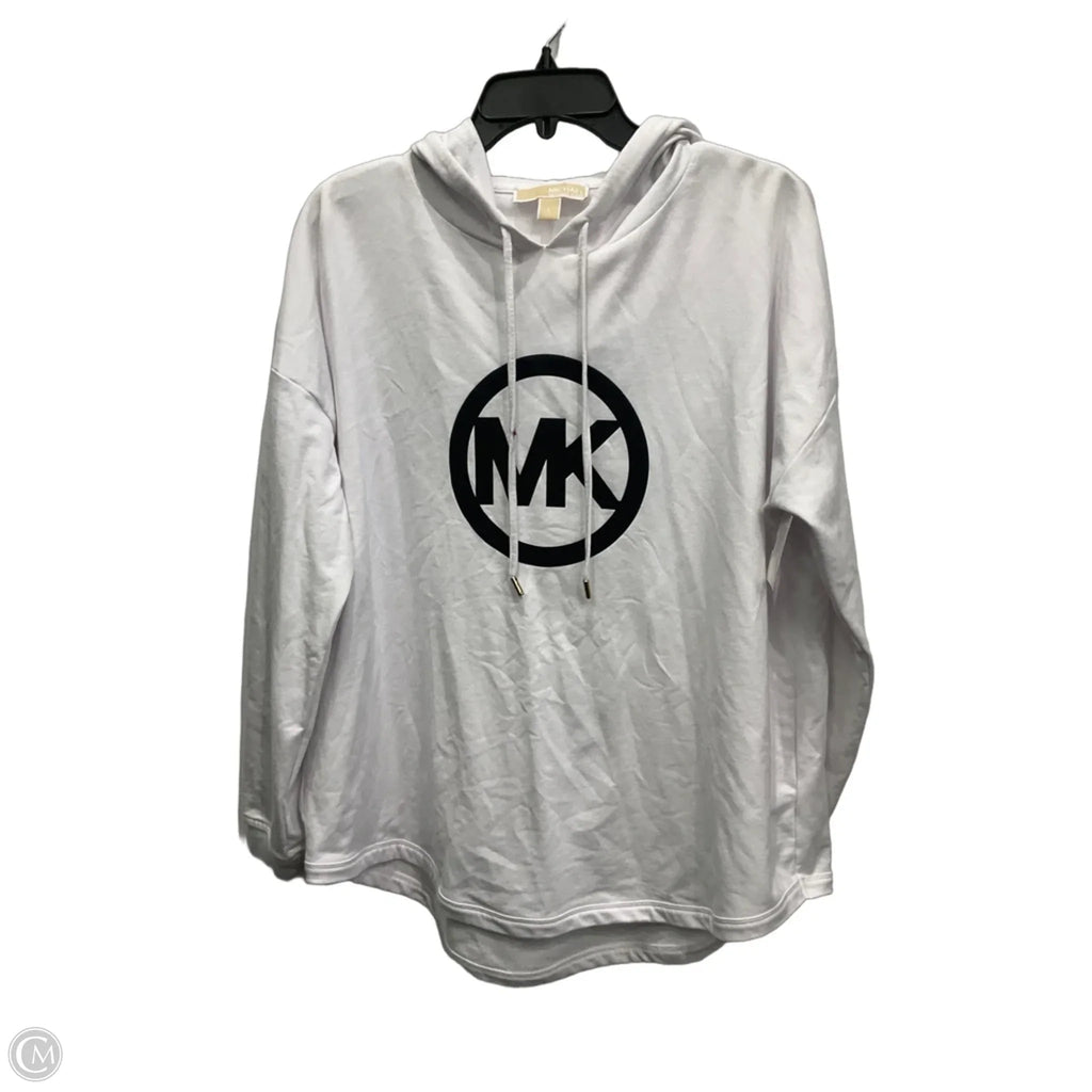 Top Long Sleeve By Michael By Michael Kors In White, Size: L
