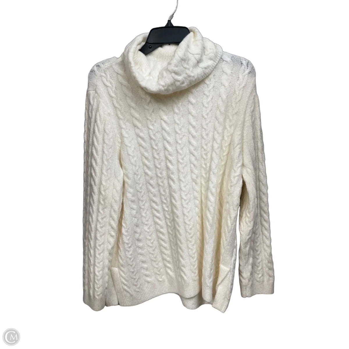 Sweater By Talbots In Cream, Size: Xlp