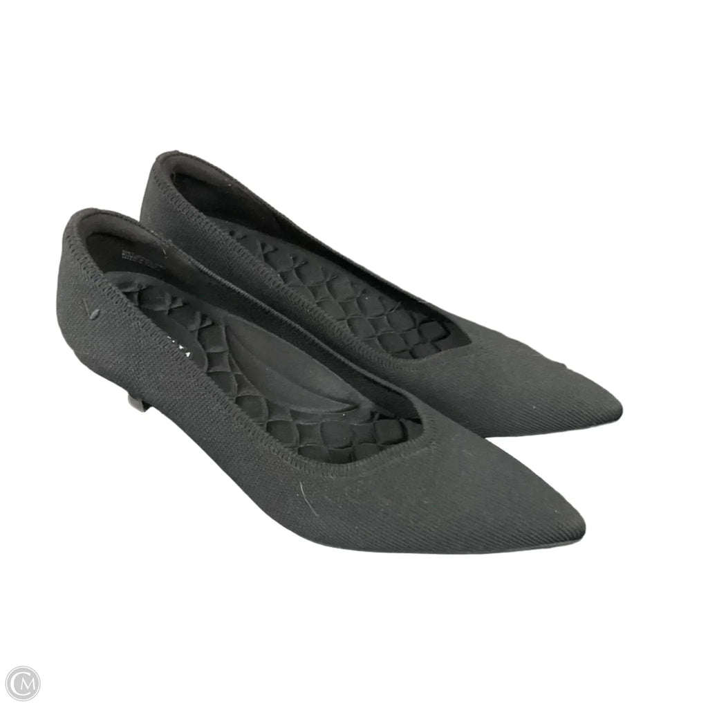 Shoes Heels Kitten By Vivaia In Black, Size: 7.5