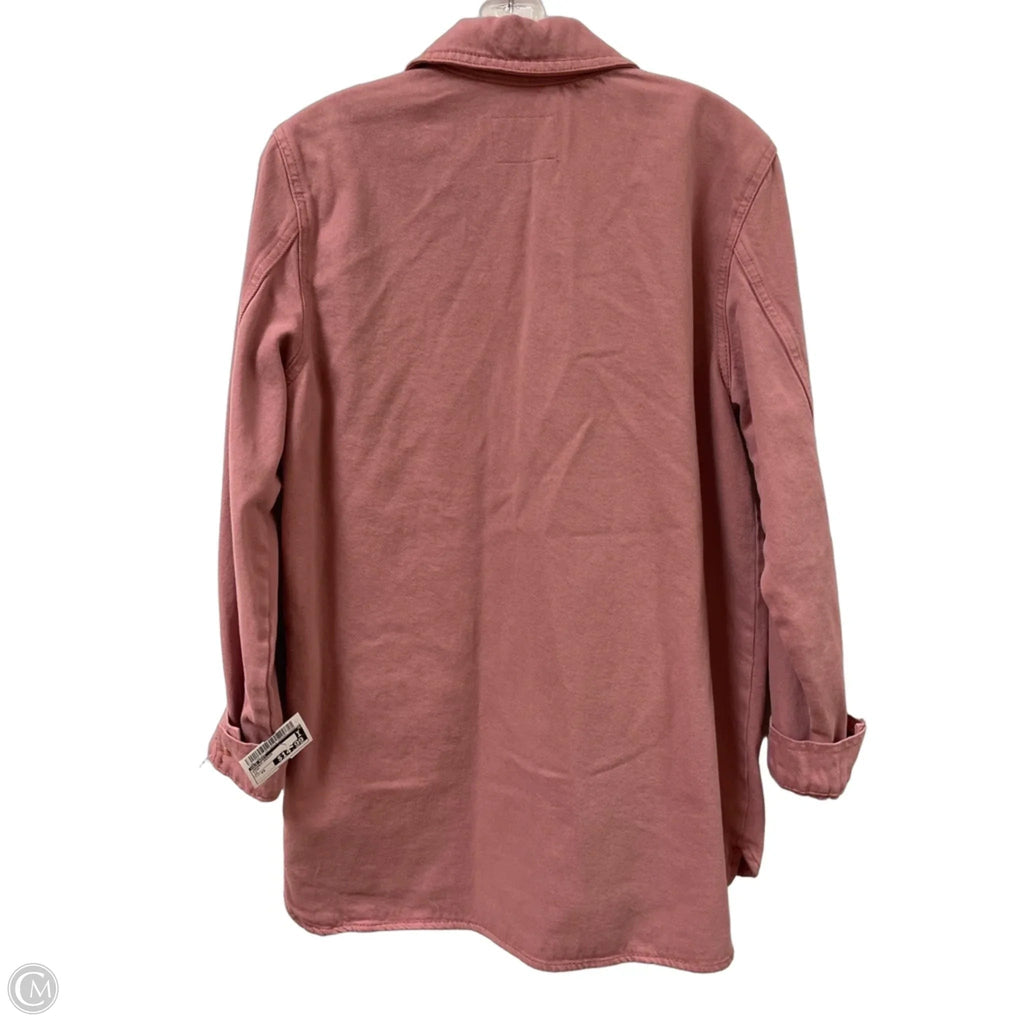 Jacket Denim By Old Navy In Pink, Size: Xs