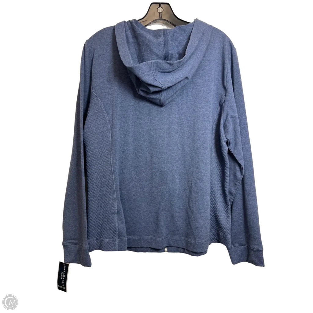 Jacket Other By Karen Scott In Blue, Size: L