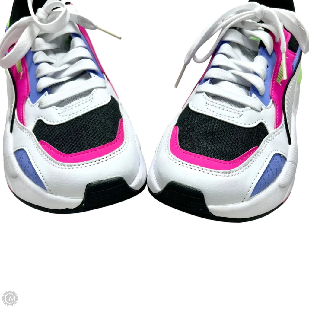 Shoes Athletic By Puma In Pink & White, Size: 7