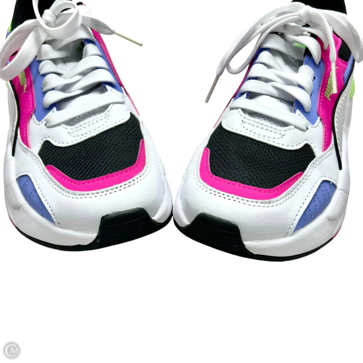 Shoes Athletic By Puma In Pink & White, Size: 7