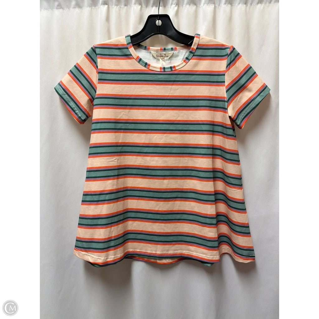 Top Short Sleeve By Matilda Jane In Green, Size: S