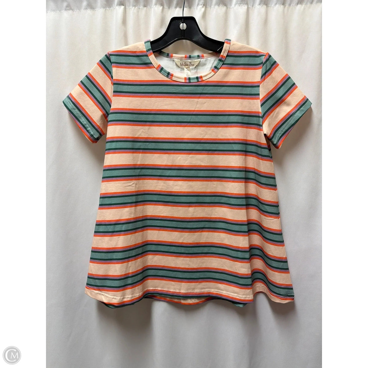 Top Short Sleeve By Matilda Jane In Green, Size: S