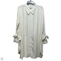 Dress Casual Midi By Halston Heritage In Striped Pattern, Size: 6