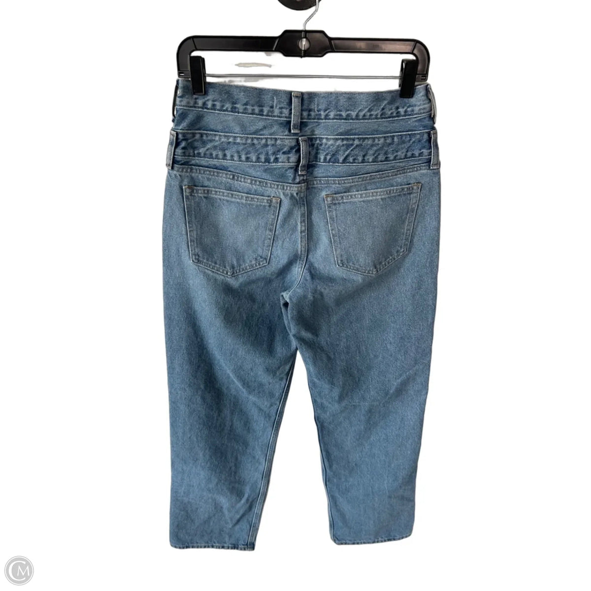 Jeans Straight By Abercrombie And Fitch In Blue Denim, Size: 2