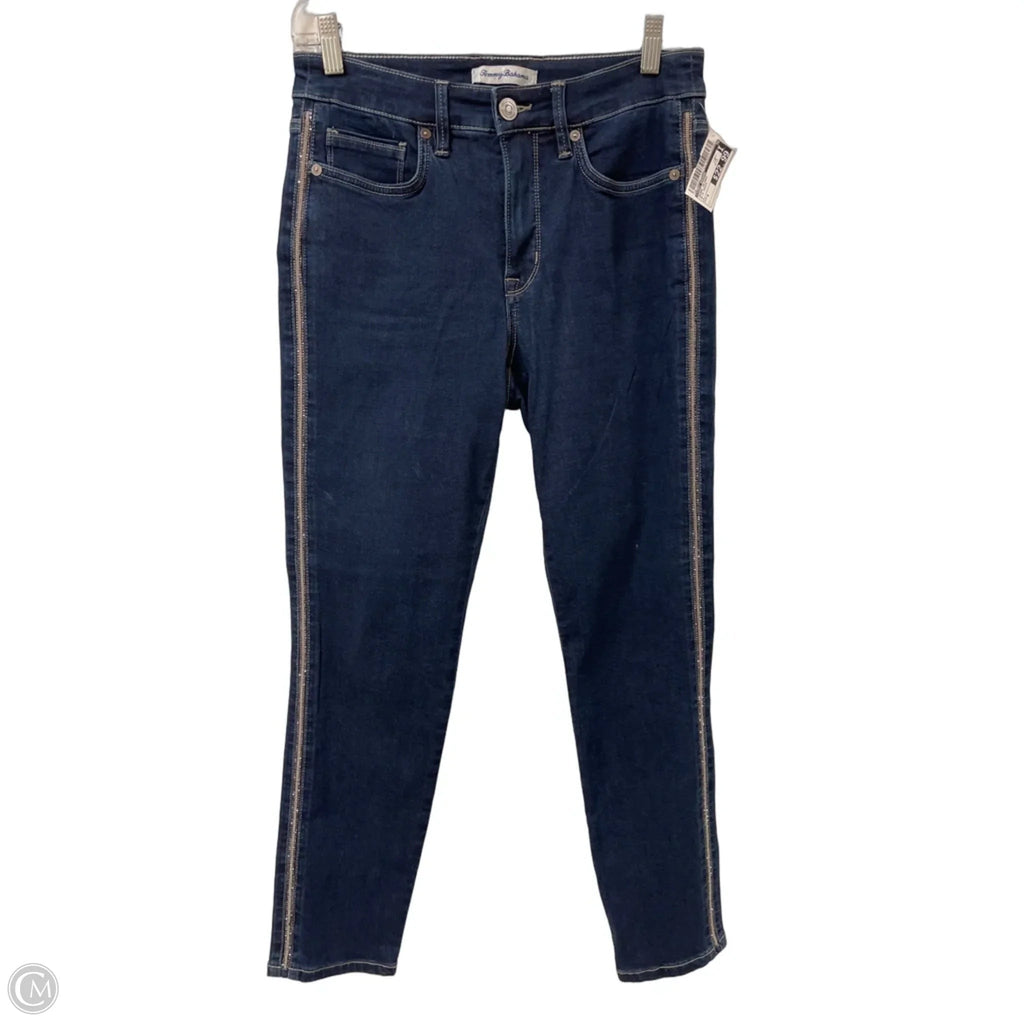 Jeans Skinny By Tommy Bahama In Blue Denim, Size: 4