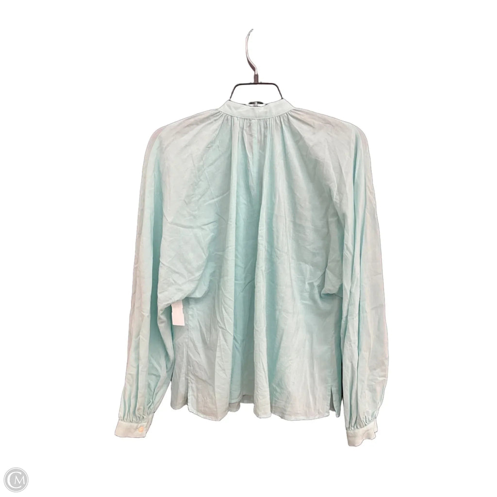 Top Long Sleeve By Loft In Blue, Size: S
