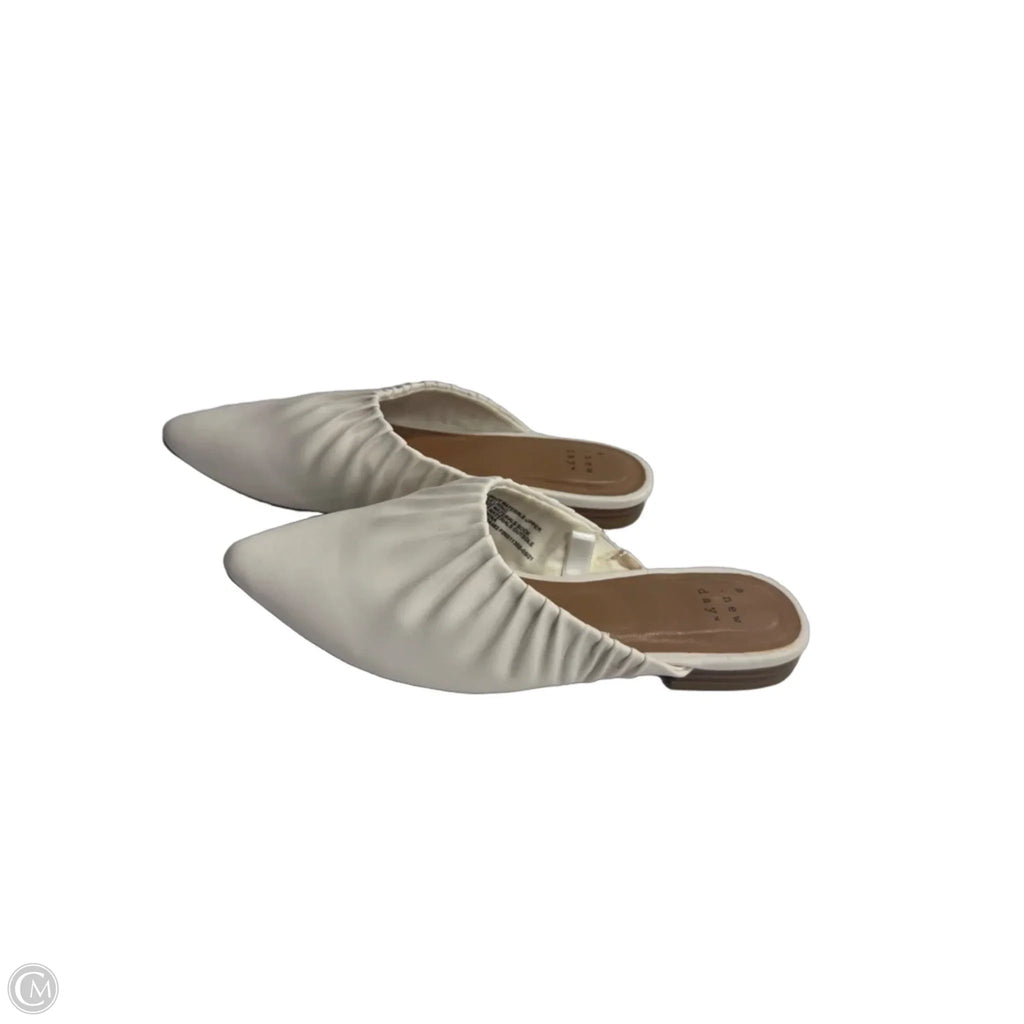 Shoes Flats By A New Day In Cream, Size: 5