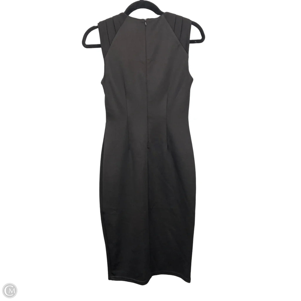 Dress Casual Midi By Spencer Jeremy In Black, Size: 2