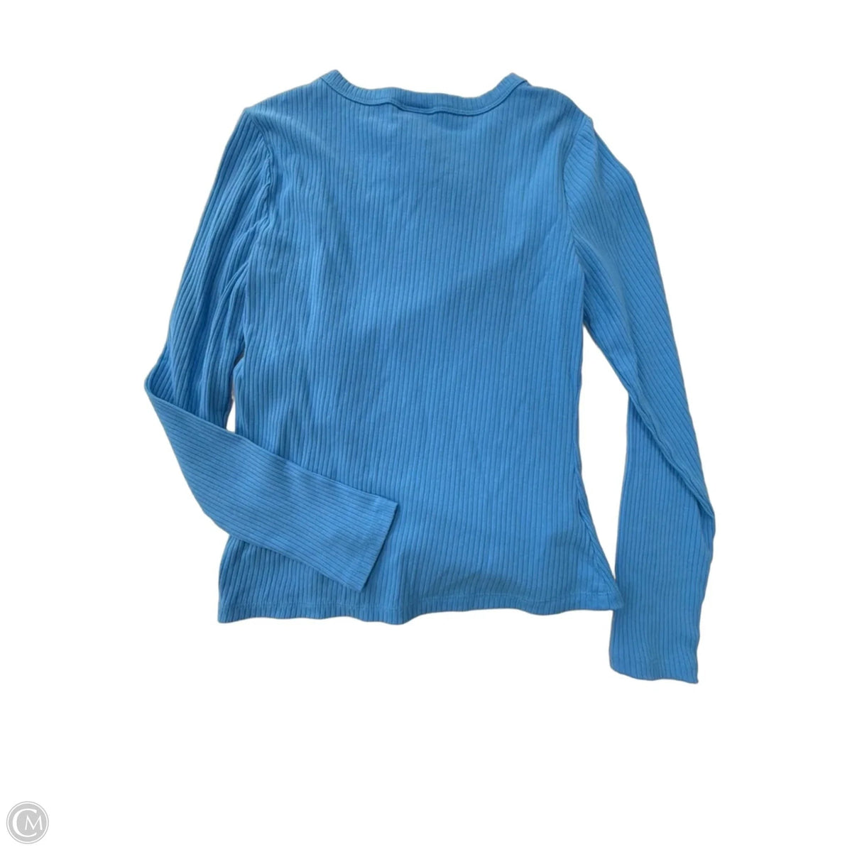 Top Long Sleeve By A New Day In Blue, Size: S