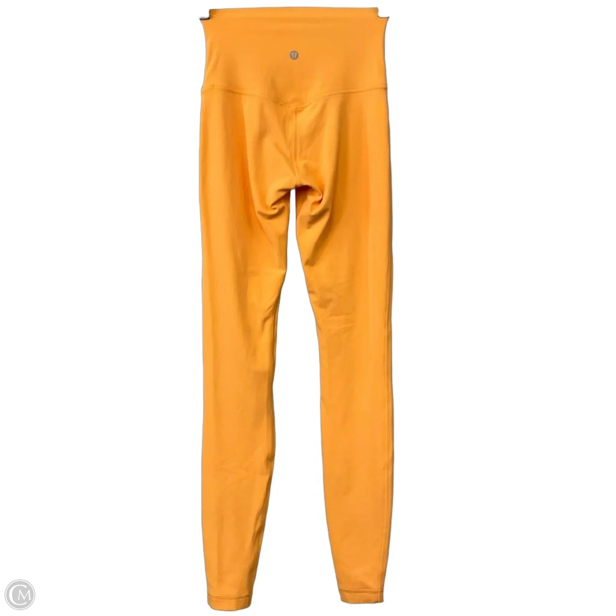 Athletic Leggings By Lululemon In Orange, Size: 2