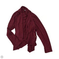 Cardigan By Dana Buchman In Red, Size: Xl