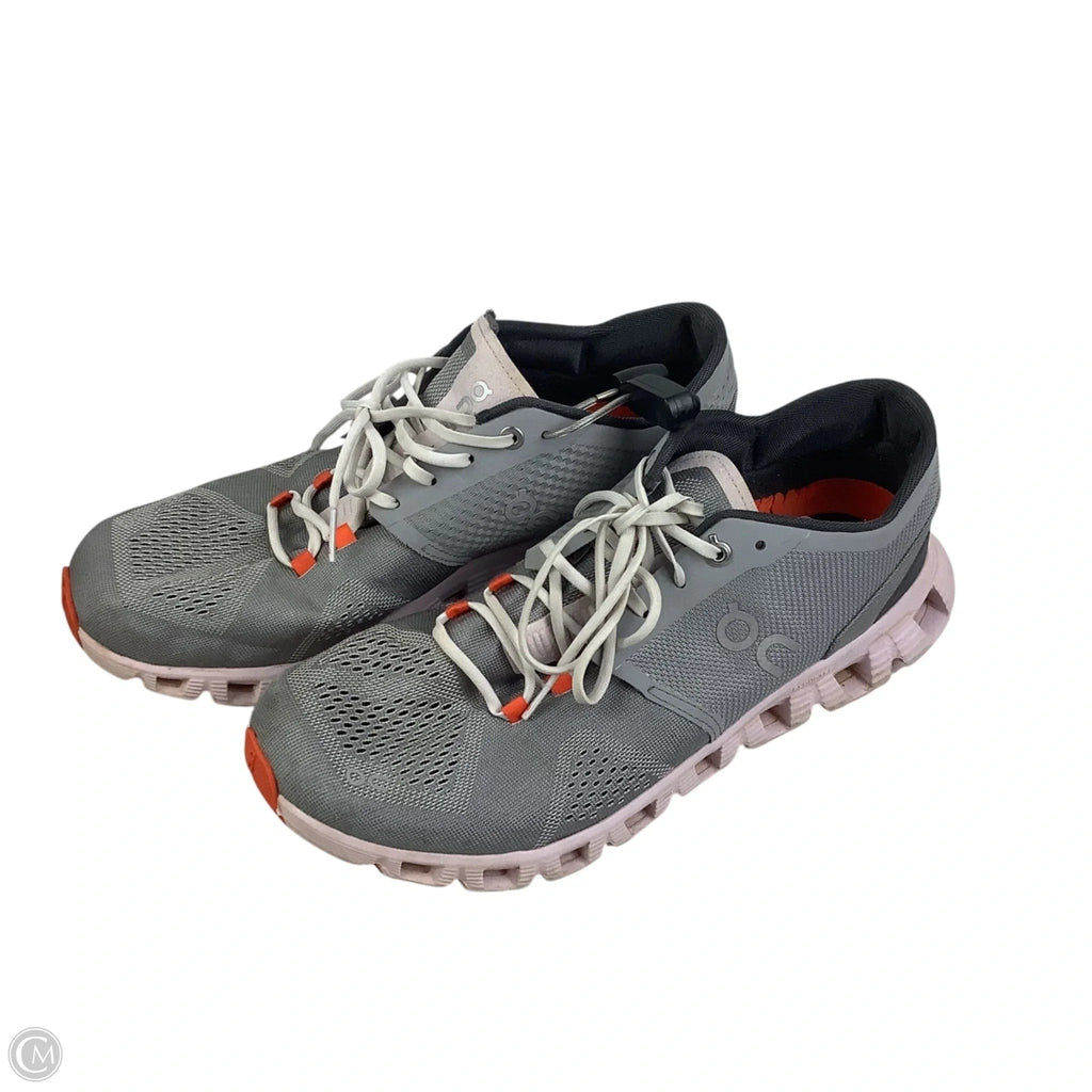 Shoes Athletic By On In Grey, Size: 10