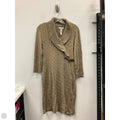 Dress Sweater By Calvin Klein In Taupe, Size: S