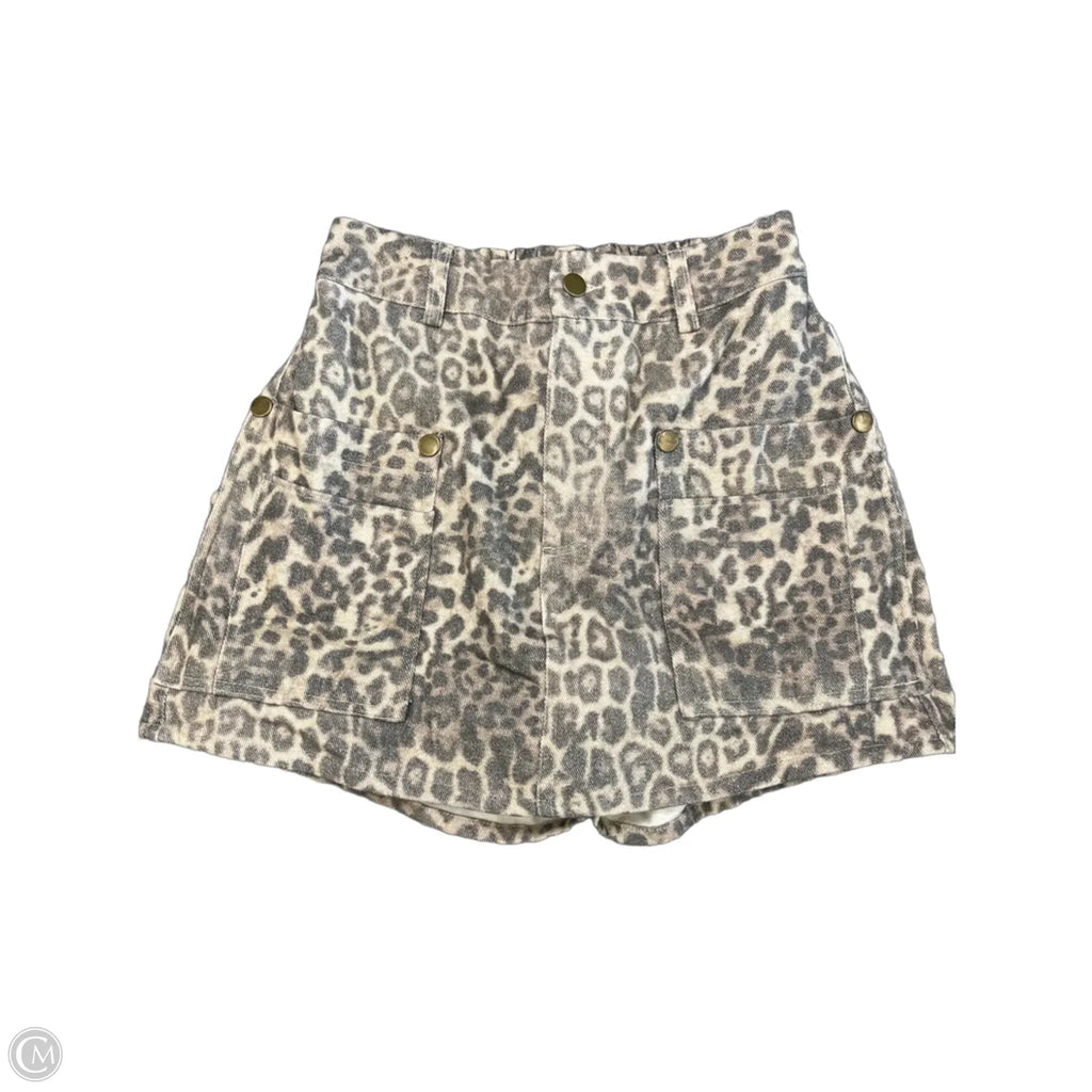 Skort By Davi & Dani In Leopard Print, Size: S