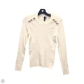 Sweater By Guess In Cream, Size: L
